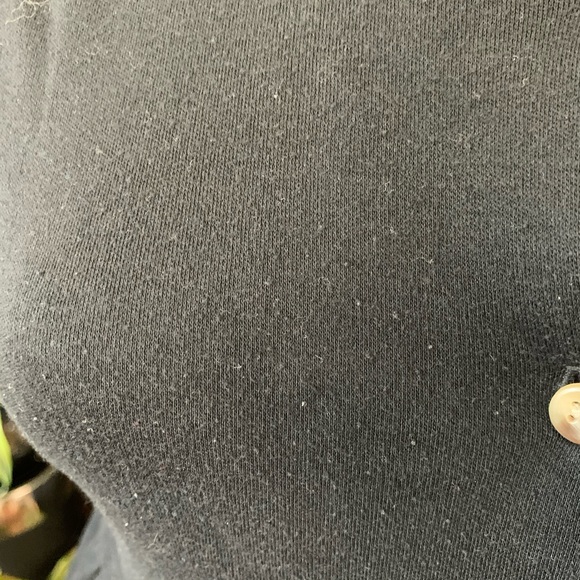 Jersey Knit Button Down Babydoll Mini Dress - Picture 5 of 5